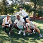 Jimmy Fallon Instagram - Magnetic belt buckles, gold putters and a trophy for the win. Thanks @justintimberlake and @8amgolf for the best weekend.