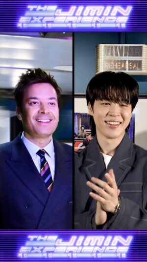 Jimmy Fallon Instagram - Welcome to the #Jimin Experience. @bts.bighitofficial #JiminOnFallon