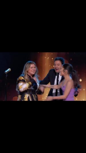 Jimmy Fallon Instagram - Get ready for Season 2 of #ThatsMyJam! We’re back on March 7th at 10/9c on @nbc and streaming the next day on @peacock! Here’s a throwback to one of my favorite moments from last season with @arianagrande and @kellyclarkson.