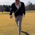 Jimmy Fallon Instagram - Fall golf in February?! #ThatsMyJam
