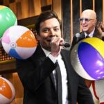 Jimmy Fallon Instagram - @jimmyfallon makes his case for why “As It Was” by @harrystyles should be the @recordingacademy Song of the Year ft. @thepaulshaffer! #FallonTonight The Tonight Show Starring Jimmy Fallon