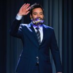 Jimmy Fallon Instagram - Honored to have @nbc test the lights for the #RockCenterXmas tree on my beard. Happy holidays.