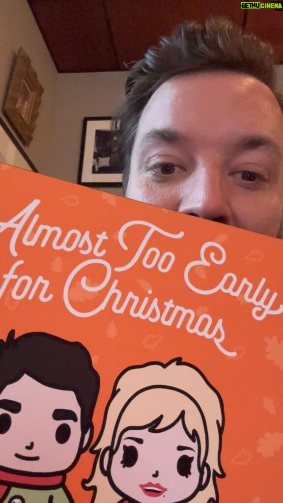 Jimmy Fallon Instagram - #AlmostTooEarlyForXmas - my new holiday single with me and @dollyparton 🤔⏰🎄Out this Friday.