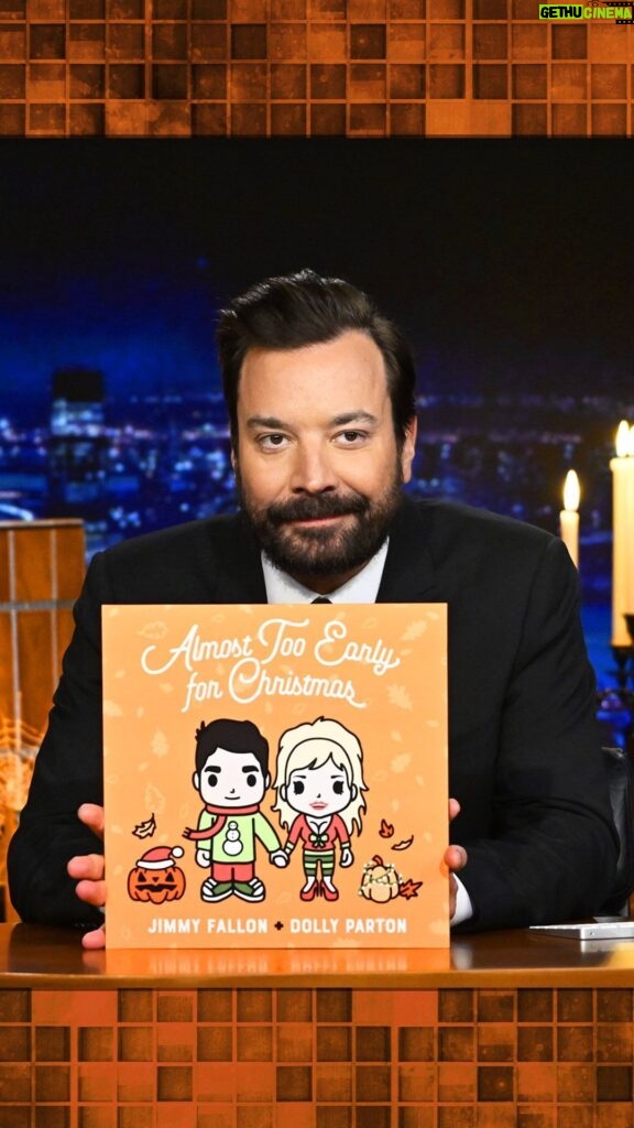 Jimmy Fallon Instagram - Jimmy announces his new holiday song, #AlmostTooEarlyForXmas with @dollyparton and celebrates by having iconic Halloween monsters TP the audience! #FallonTonight The Tonight Show Starring Jimmy Fallon