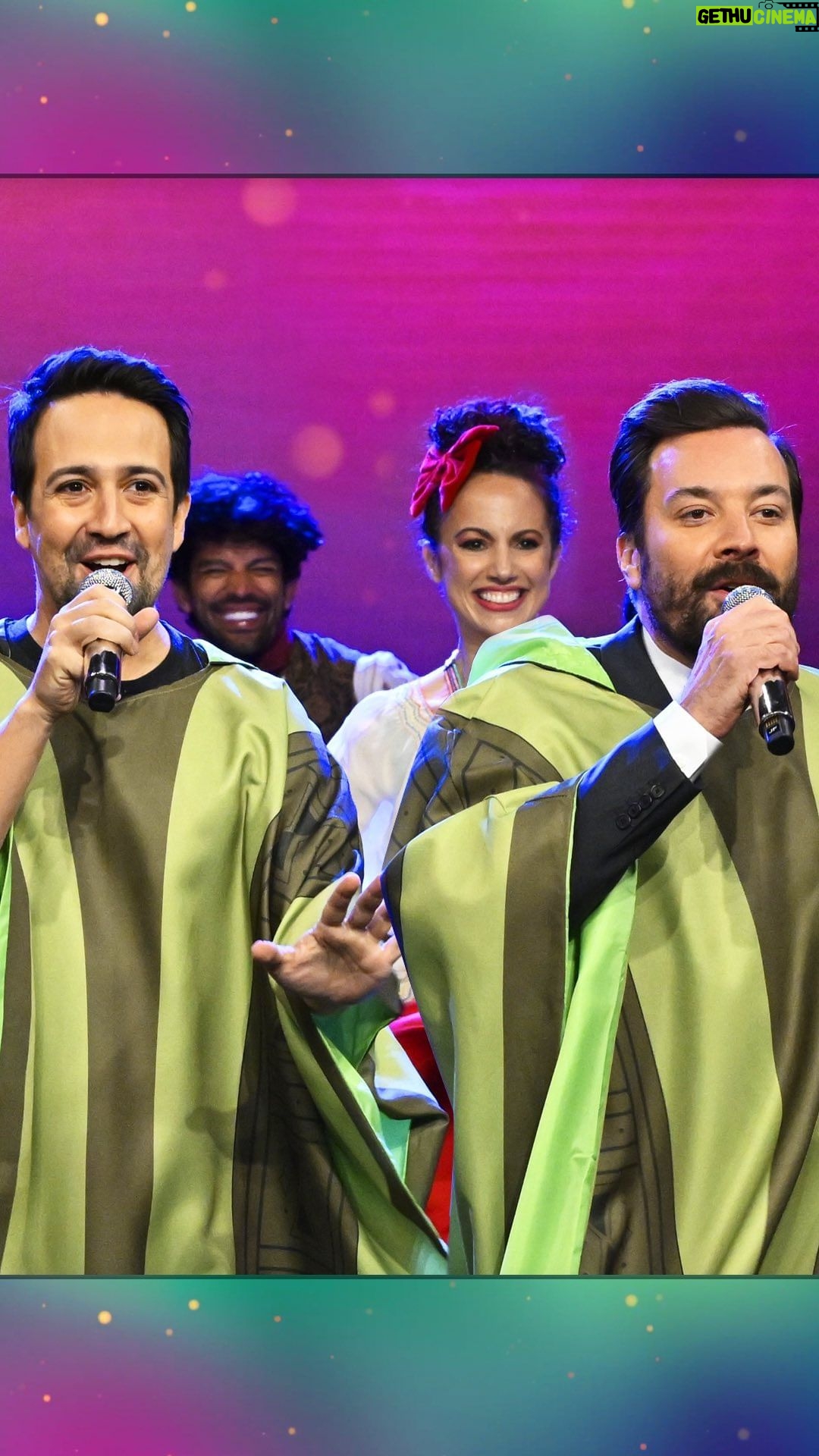 Jimmy Fallon Instagram - Jimmy and @lin_manuel perform a medley of songs from #Encanto! #FallonTonight The Tonight Show Starring Jimmy Fallon