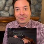 Jimmy Fallon Instagram - How did I get @meghantrainor to do a holiday duet with me? Here’s the scoop... #WrapMeUp