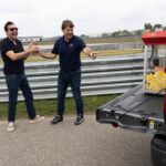 Jimmy Fallon Instagram - I was talking to @jfarle98, the CEO of @ford since we do so much with them on the show (and I am a proud owner of an F150). He said, “If you ever come to Detroit, I promise you it will be a good time”. Well, he did not disappoint. The Mustang, the racetrack (150 mph?!), the Lightning and, one of my favorite parts, meeting the rest of the Ford family at the Rouge Electric Vehicle Center (REV-C!!). Seeing how much you care about your employees and how much they care about you made it a day I’ll never forget. I’m comin’ back! Can’t wait. Thank you. So proud to be a #fordpartner!