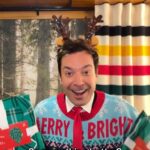 Jimmy Fallon Instagram – Our song is the whole damn package, @meghantrainor! Pre-save in bio! #WrapMeUp #ChristmasVideos