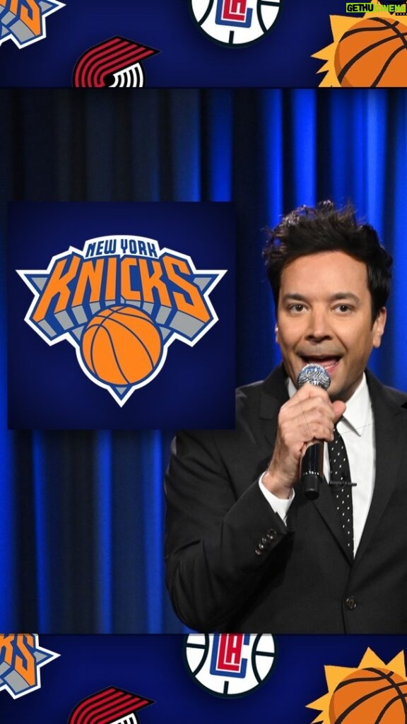 Jimmy Fallon Instagram - Jimmy welcomes the new @nba season with a song about the teams’ logos 🏀 #FallonTonight The Tonight Show Starring Jimmy Fallon