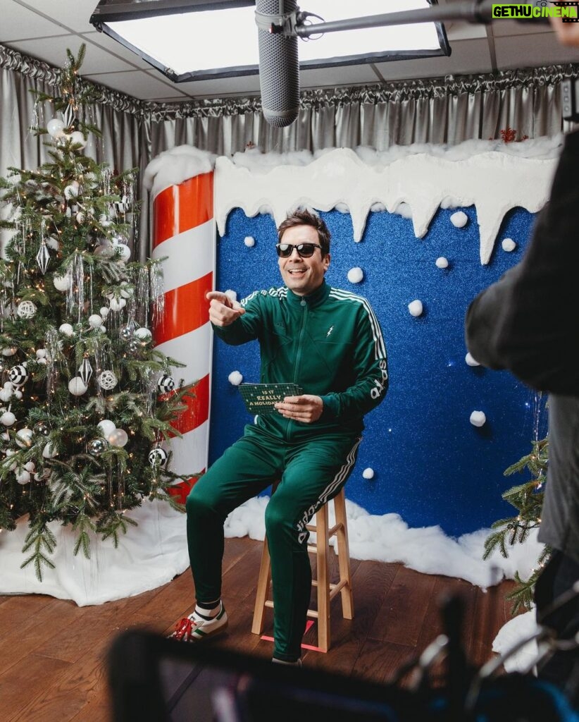 Jimmy Fallon Instagram - When I say “Jingle” you say “Ball”! Thank you @iheartradio for having me at Jingle Ball this year!