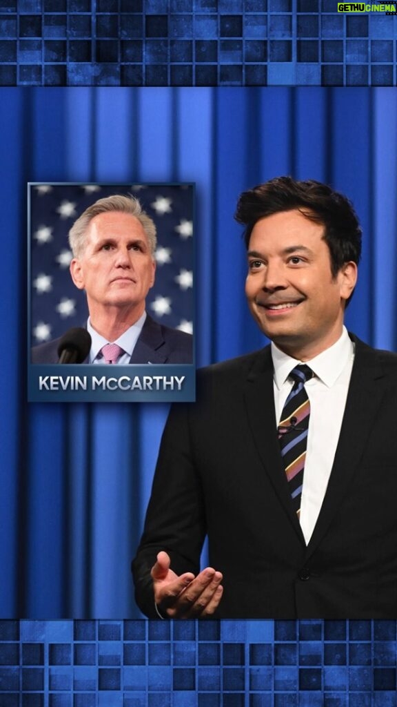 Jimmy Fallon Instagram - Jimmy clears up any confusion surrounding Kevin McCarthy and Patrick McHenry. #FallonTonight The Tonight Show Starring Jimmy Fallon