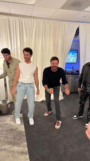Jimmy Fallon Instagram - Well at least I brought the 👾!