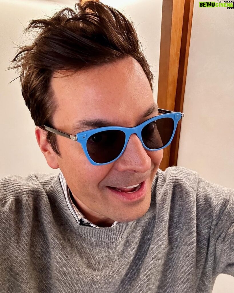 Jimmy Fallon Instagram - Get your @WarbyParker Flippies today for #NationalSunglassesDay! 100% of your purchase goes towards supporting Pupils Project—a program that provides free vision screenings, eye exams, and glasses to schoolchildren in the U.S. Two color frames in one!