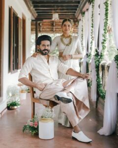 Jisma Jiji Instagram - Officially Mine ❤️ Wedding Shot by : @sk_abhijith Wedding Stylist: @stylewithandriya @andriya_nunez Wedding Styling for Vimal: @jisma_jiji_kizhakkarakattu Wedding makeover: @rizwan_themakeupboy Events: @shufflevents #nogoldwedding