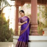 Jisma Jiji Instagram - With Husband @vimal_kumar_online Photography : @athul_krishna________ Styling : @stylewithandriya MUA: @gopzmeow Jisma’s saree : @meadow_by_priyanka Blouse stitched @acornfashionlines Earring: @zorros_jewelstore Bracelet: @accessorize_with_ruhnaal Vimal’s: @acornfashion_mens #lovestory #jismavimal