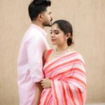 Jisma Jiji Instagram - Stronger Together Stills: @athul_krishna________ Styling : @stylewithandriya @andriya_nunez Jisma outfit : @acornfashionlines Vimal oufit : @acornfashion_mens MUA:@the_palette__studio