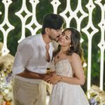 Jisma Jiji Instagram - It was at a stage that we met for the first time, not knowing that there were more stages promised together. Wedding Shot by : @sk_abhijith Wedding Stylist of jisma: @stylewithandriya @andriya_nunez Wedding Styling for Vimal: @jisma_jiji_kizhakkarakattu Wedding makeover: @rizwan_themakeupboy Events: @shufflevents Gown: @daislebridals