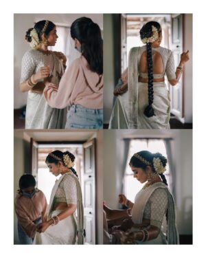 Jisma Jiji Instagram - Jisma & Vimal | 9°49'23.6"N 76°17'52.0"E
Makeover by : @rizwan_themakeupboy 
Stylist : @stylewithandriya 
Events by : @shufflevents