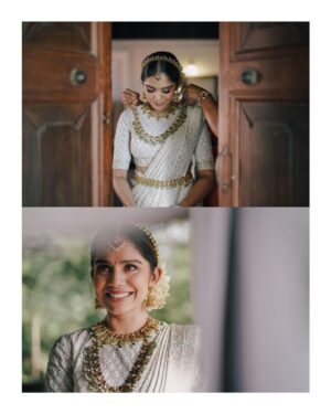 Jisma Jiji Instagram - Jisma & Vimal | 9°49'23.6"N 76°17'52.0"E
Makeover by : @rizwan_themakeupboy 
Stylist : @stylewithandriya 
Events by : @shufflevents