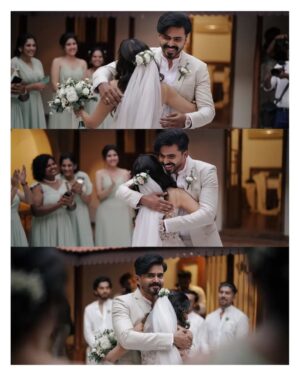 Jisma Jiji Instagram - "And, Now you see me"
Wedding Shot by : @sk_abhijith
Wedding Stylist of jisma: @stylewithandriya @andriya_nunez
Wedding Styling for Vimal: @jisma_jiji_kizhakkarakattu
Wedding makeover: @rizwan_themakeupboy
Events: @shufflevents
Gown: @daislebridals