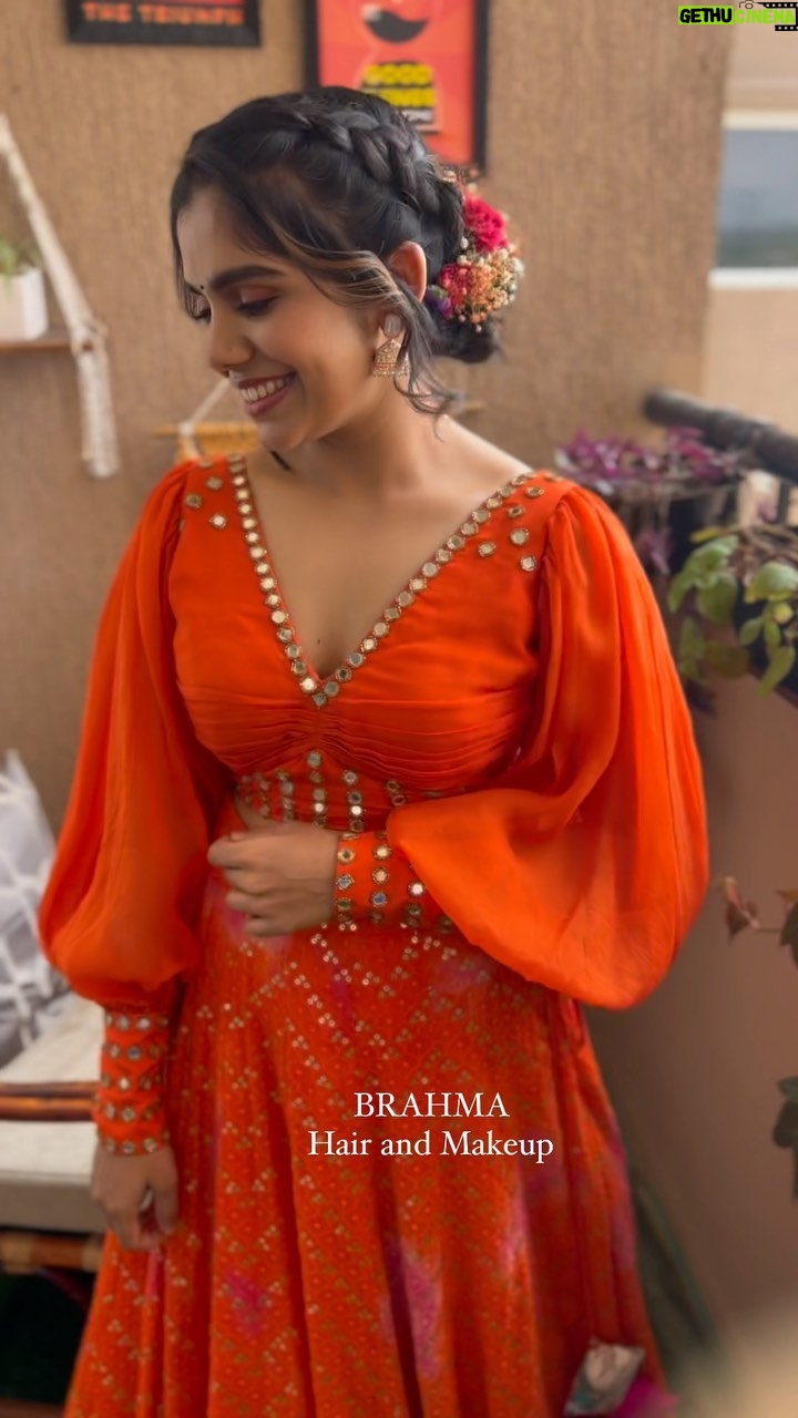 Jisma Jiji Instagram - Had the pleasure of dolling up this beauty @jisma_jiji_kizhakkarakattu ❤️ What an absolute stunner you are😘❤️ Hair and makeup by @brahma_hairandmakeup Jisma’s outfit: @cameella_boutique Styling: @stylewithandriya #jisma #jismajiji #jismavimal #brahma #brahmahairandmakeupartist Kochi, India