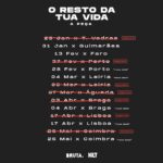 João André Instagram - Novas datas. Bilhetes disponíveis hoje, às 18h. Obrigado a todos pelas datas esgotadas. Estamos felizes.