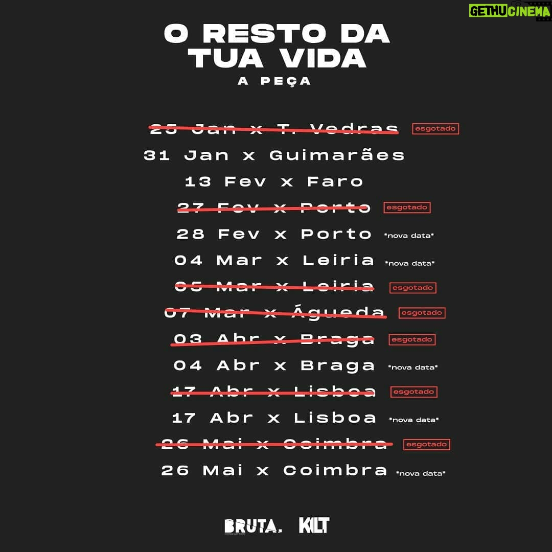 João André - 10.1K Likes - Novas datas. Bilhetes disponíveis hoje, às 18h. Obrigado a todos pelas datas esgotadas. Estamos felizes.