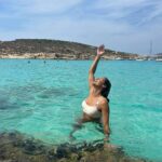 Joana Alvarenga Instagram - Blue Lagoon 💙⛵☀️🇲🇹 . #comino #malta #maltaisland #blue #bluelaggon #vacay #beach #beachlife #sunday #travelling Blue Lagoon - Comino Islands, Malta