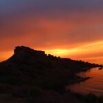 Joana Alvarenga Instagram - Sunset em Malta sem filtros e sem palavras. Foi uma benção...🙏🧡🇲🇹🤍☀️ . #sunset #sunsetlovers #lastday #maltaisland #nofilter #islandvibes #malta🇲🇹 #bestsunset #epic #vacay #blessed #ocean #mediterranean #goldenhour #goldenbay #nowords #thanksgod