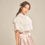 Joanne Yang Instagram - 喜歡這樣子的安乙蕎嗎～☺️☺️ Makeup&Hair / @a76350 Clothes / @nihow_official Special Thanks / @artpaul0331 @check2checkc2c #2024 #安乙蕎