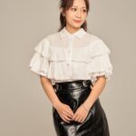 Joanne Yang Instagram - 喜歡這樣子的安乙蕎嗎～☺️☺️ Makeup&Hair / @a76350 Clothes / @nihow_official Special Thanks / @artpaul0331 @check2checkc2c #2024 #安乙蕎