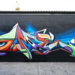 Joel Van Moore Instagram - In October I rolled over to Newcastle,NSW for @thebigpicturefest and got to paint some letters with brother Tuns @upnup_inspirations The letters are all freestyle and inspired by everything that was around me at the time. #vanstheomega #graffitiphotography #graffitiporn #tmdees F1 GM Newcastle, New South Wales