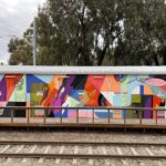 Joel Van Moore Instagram – Bringing some colour and inspiration from nature on this one from early in the year.

#vanstheomega 
#adelaidestreetart #streetartnews #tmdees Adelaide, South Australia