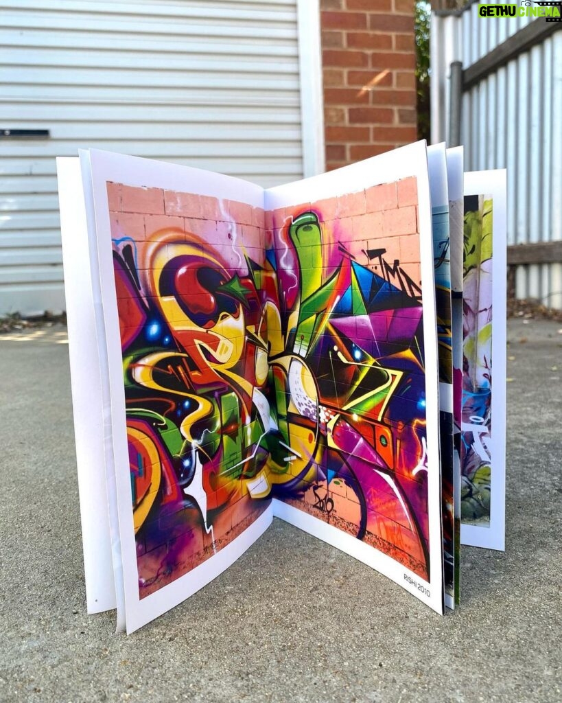 Joel Van Moore Instagram - A Private life of letters styles. Omega Vol 1 is out now. Jump into my bio and follow the link to secure a limited edition 48 book/zine. #vanstheomega #zinedreams #bookoutnow #graffiti #ironlak Adelaide, South Australia