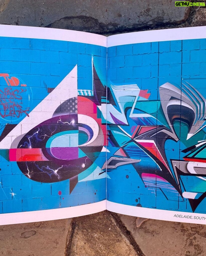 Joel Van Moore Instagram - A Private life of letters styles. Omega Vol 1 is out now. Jump into my bio and follow the link to secure a limited edition 48 book/zine. #vanstheomega #zinedreams #bookoutnow #graffiti #ironlak Adelaide, South Australia