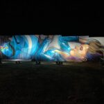 Joel Van Moore Instagram - I had a blast in Tumby bay with @colourtumbystreetart x The BIB Picture Series for @illuminateadelaide Massive thanks to all the crew involved and for such a great turn out to the event. Tumby Bay, South Australia