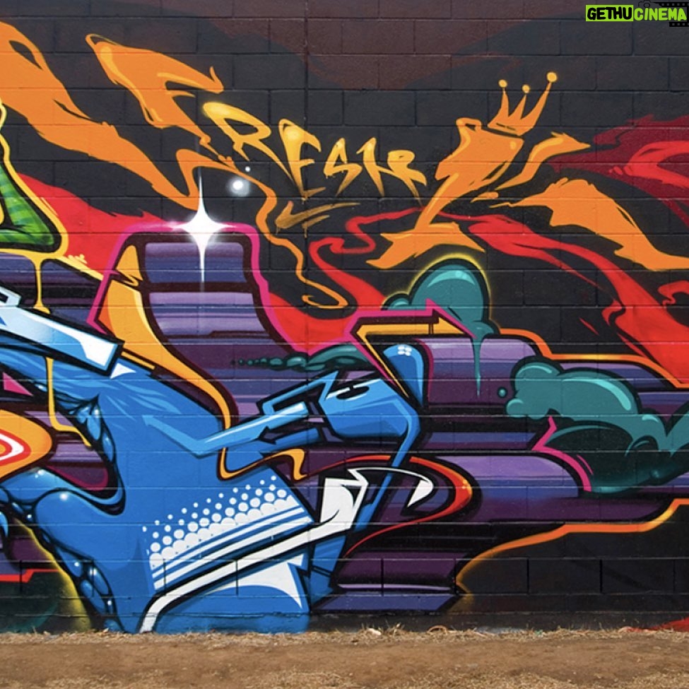 Joel Van Moore Instagram - OMEGA Ohh Yeah part 3 The glory days where endless hours were spent on my craft. #graffiti #lettering #vanstheomega #graff #tmdees #f1 #gm Adelaide, South Australia
