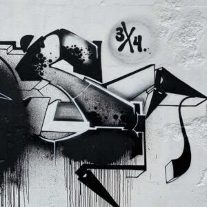 Joel Van Moore Instagram - What a way to drop heat for the 1st round of #3by4project by @allchrome Thanks for showing us that it only takes 2 colours to burn. #graffiti