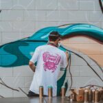 Joel Van Moore Instagram – I had an absolute blast painting my dear friend @jelenanelej for @colourtumbystreetart a week ago and miss all the local crew and artists a lot.

Thanks to @juddyroller for the invite.

The moody pics are from Harry the gun photographer @lightbulbphotography 

#vanstheomega #freehand Tumby Bay, South Australia