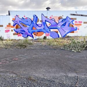 Joel Van Moore Instagram - Here are the first 4 artists to kick off the January installment of #3by4project 

@asmoeroc 

Starting the first #3by4project with my usual wildstyle. Playing around with the composition by overlapping the letters on top of each other to establish a balanced overall form. Loving on how the A starts, initiating the momentum for the rest of the letters to react further.

@askewone 

I really want to explore form for as many steps of this project as I can. For the past 7 years or so I’ve been playing with a stacked approach to building pieces that start with a simple throw-up. I’ve had the same throw-up design forever - there were some moments where I lost my way with it, tried to get too complicated but over time I’ve refined it and felt at peace with its simplicity. My letter shapes were initially really influenced by Tank BH. When he first moved to Auckland he brought with him an approach to graffiti rooted in more of the classic Sydney public style. His tags were bold and he was the first writer in our city that consistently painted hollows and filled throw-ups in this style on the main streets. At age 16 I did my best to base mine off what he, Roske, Pane etc did during their visits to our shores.

@vizsla_bacon 

@fluro_rock 

I wanted to try out a few new things while painting this piece, working towards a less defined outline and finding a way to blend / overlap background and foreground better. I didn't feel like everything I tried worked super well, so I'm looking forward to going back to keep working on this next month.

The next 4 pieces will be dropping in a couple days.
Stay tuned.

#graffitiporn #graffitiletters #graffiti
