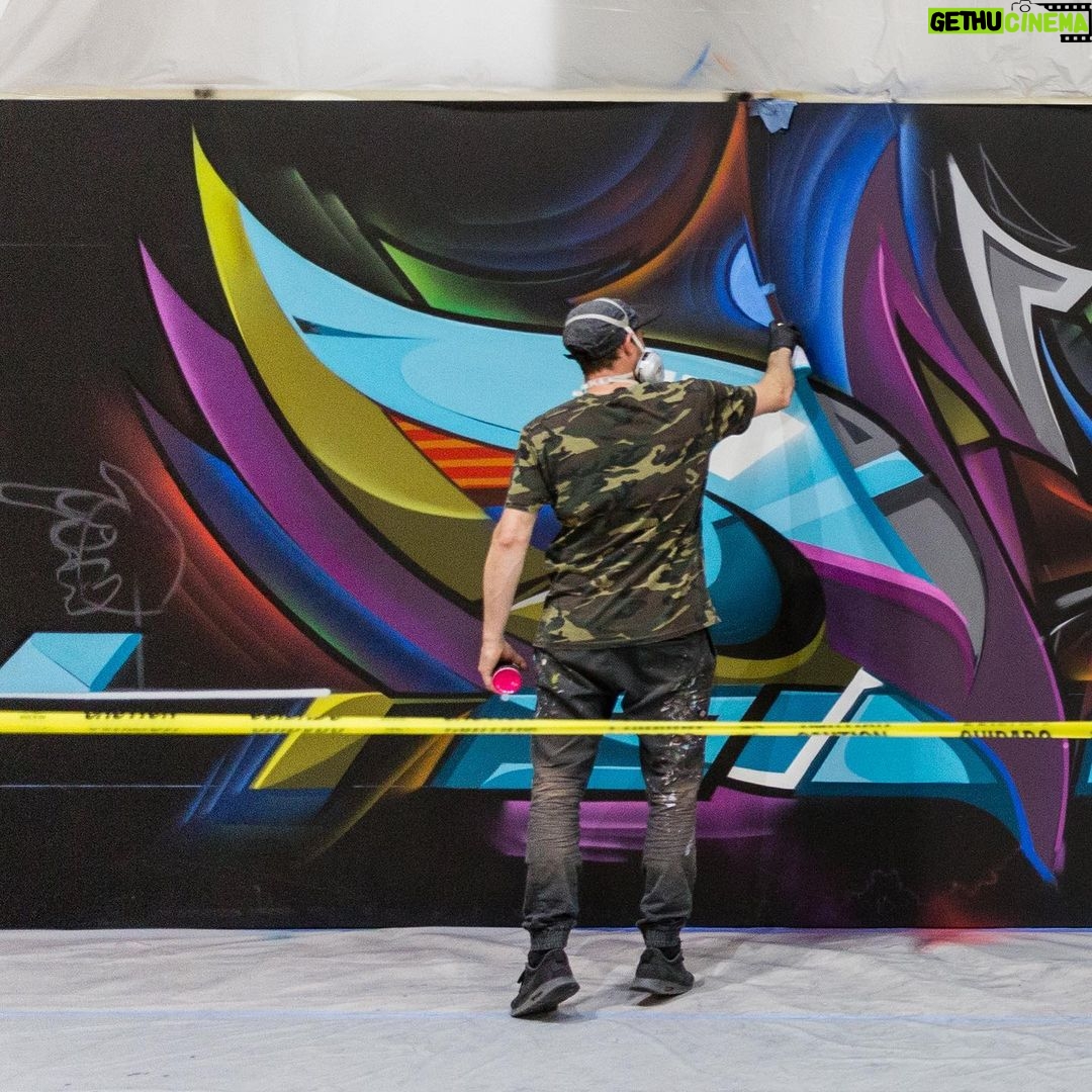 Joel Van Moore Instagram - OMEGA PT.1 I’ll be back out on my letter game very soon. A year of injuries and recovery is coming to an end and I’m gearing up to bring new letters into existence. #vanstheomega #letterstyle #graffiti