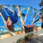 Joel Van Moore Instagram – I had a great time at Edwardstown Primary painting this one a few months back. 

The students had so much to share and offered a lot of constructive words while I was working.

Thanks to @_artventure for the photos and help on this project.

#vanstheomega 
#adelaide #streetart
