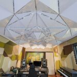 Joel Van Moore Instagram - When I’m not painting,taking care of my fam, producing festivals or making products. Sometimes I get the chance to design amazing spaces like this for @hilltophoods “The NEST” brings the inside out and contains a lot of intricate geometry to keep the creativity flowing #vanstheomega #studiodesign #recordingstudio #architecture #geometry Adelaide, South Australia