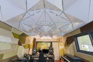 Joel Van Moore Instagram - When I’m not painting,taking care of my fam, producing festivals or making products. Sometimes I get the chance to design amazing spaces like this for @hilltophoods “The NEST” brings the inside out and contains a lot of intricate geometry to keep the creativity flowing #vanstheomega #studiodesign #recordingstudio #architecture #geometry Adelaide, South Australia