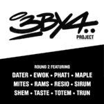 Joel Van Moore Instagram – Here we go for round 1 2022 #3by4project 

Up first we have the formidable @sirumvsvenom 
@mites.insta @dater127 

It’s always such a buzz to see where each artist makes a starting point for this experimental project.

A few words from Sirum-

3by4 Project Version 1 ✨ Given that the concept for this project is to make an edit to my piece once every month across the duration of an entire year, I have decided to commence V1 in gray scale with the view to build in colour as the project moves along. It is integral for me to establish movement and flow from the beginning with a solid foundation to work from moving forward. I am a planner by nature so I can see a few moves ahead but honestly I have no idea where this piece will end up 12 versions from now… 👀?? #sirum1 #sirumvsvenom #andrewjbourke Planet Earth