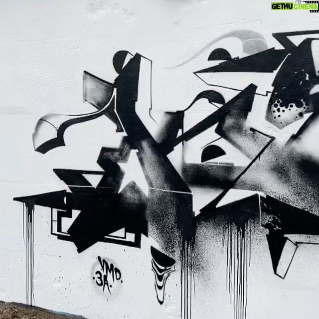 Joel Van Moore Instagram - What a way to drop heat for the 1st round of #3by4project by @allchrome Thanks for showing us that it only takes 2 colours to burn. #graffiti