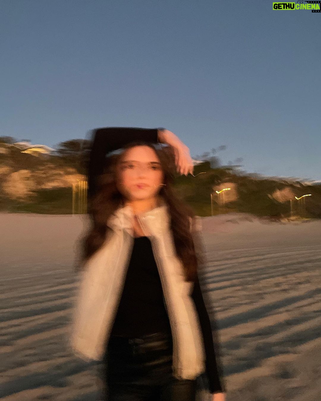 Joelle Better Instagram - playing dress up at the beach Malibu, California