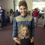 Joelle Better Instagram - On the set of the Hallmark movie “Where the Heart Is” with Lori Loughlin #fullhouse #loriloughlin #hallmarkchannel #joellebetter