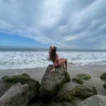 Joelle Better Instagram - on the rocks Malibu, California