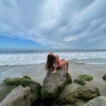 Joelle Better Instagram - on the rocks Malibu, California